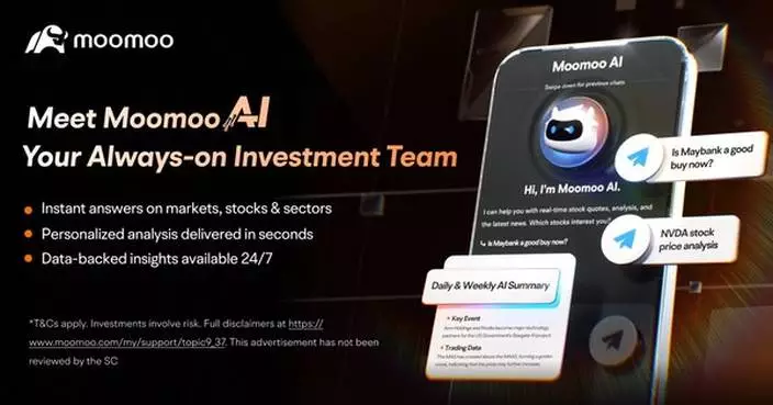 Moomoo Launches Moomoo AI, Setting a New Benchmark for Retail Investing in Southeast Asia