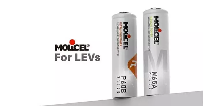 Molicel Launches INR-21700-M65A and INR-21700-P60B, Pioneering Market Leading Power for E-bikes and light electric vehicles