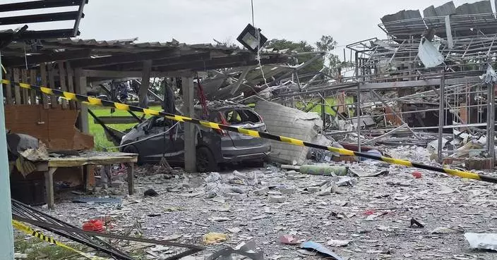 Fireworks workshop explodes in central Thailand, killing at least 9