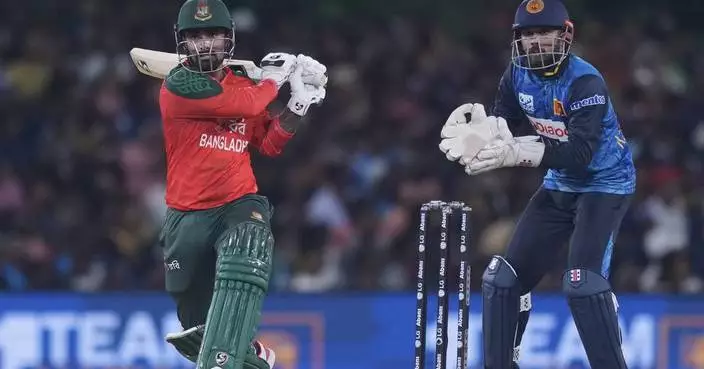 Bangladesh keeps series alive with 83-run win against Sri Lanka in 2nd T20
