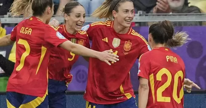 Spain&#8217;s 6-2 win over Belgium puts it on brink of Euro 2025 quarterfinals