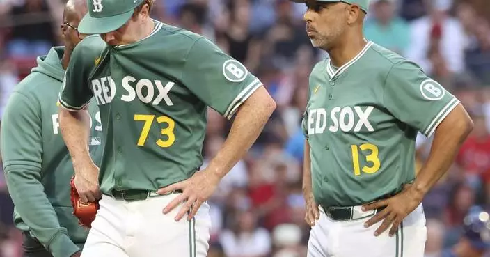Red Sox RHP Hunter Dobbins says he's done for season after tearing right ACL