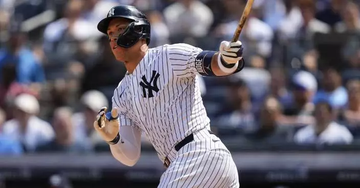 Aaron Judge becomes fastest to 350 homers, doing so in 1,088 games, bettering Mark McGwire's 1,280