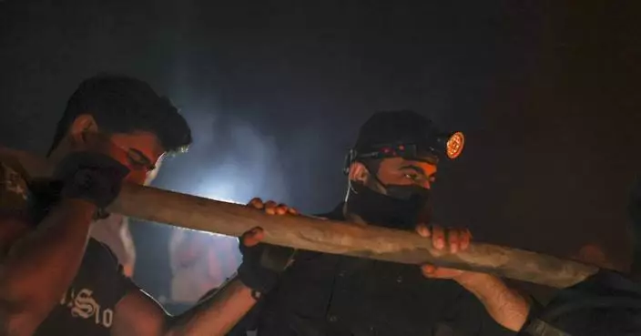 Photos of Syrian firefighters struggling with weeklong fires