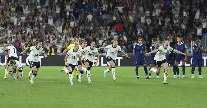 Germany beats France on penalties to reach Euro 2025 semifinals despite early red card