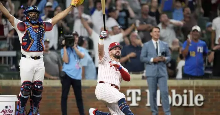 Kyle Schwarber&#8217;s 3 homers in All-Star Game&#8217;s first tiebreaking swing-off lift NL over AL