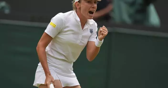 Mirra Andreeva beat Emma Navarro at Wimbledon. She was the last person to realize she had won