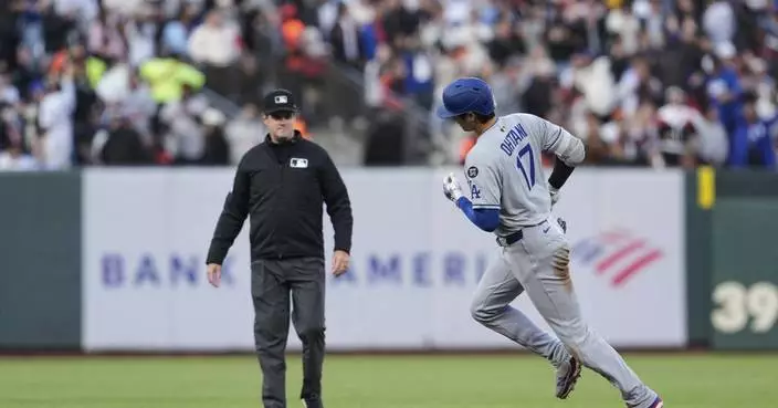 Shohei Ohtani crushes 32nd home run into San Francisco&#8217;s McCovey Cove