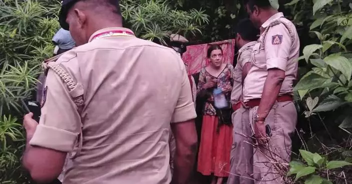 Indian police find Russian woman and her 2 daughters living in an isolated forest cave