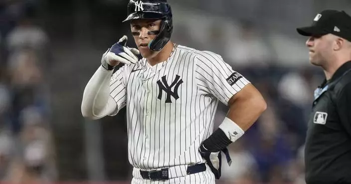 Judge and Raleigh trade homers late in Yankees&#8217; 10-3 rout of Mariners