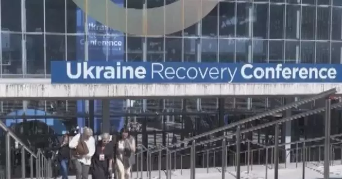 Ukraine Recovery Conference concludes with focus on funding, not peace