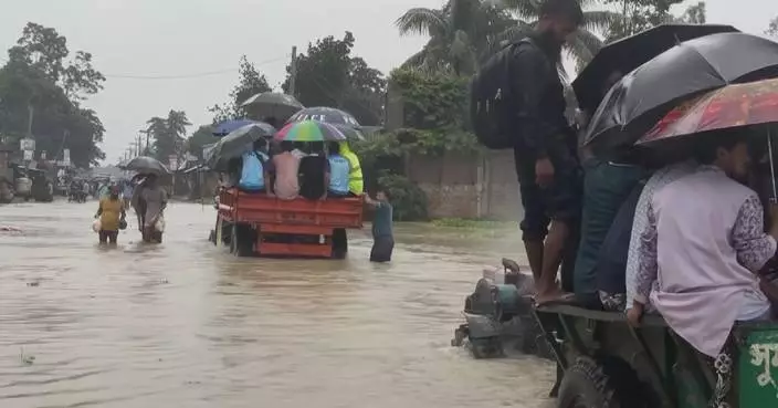 Severe flood hits southern Bangladesh, triggering emergency rescue operation