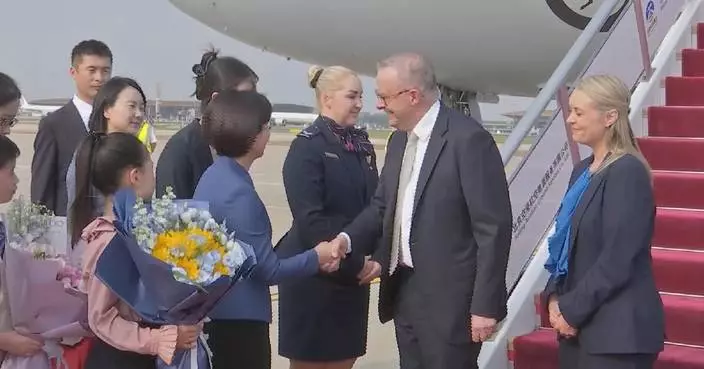 Australian PM arrives in Beijing to continue official visit