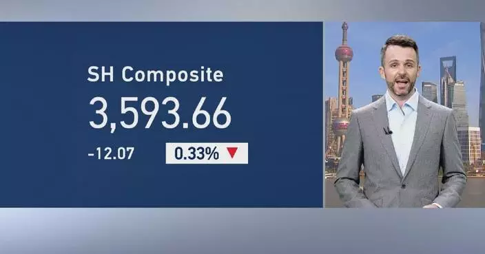 Chinese shares close lower on Friday