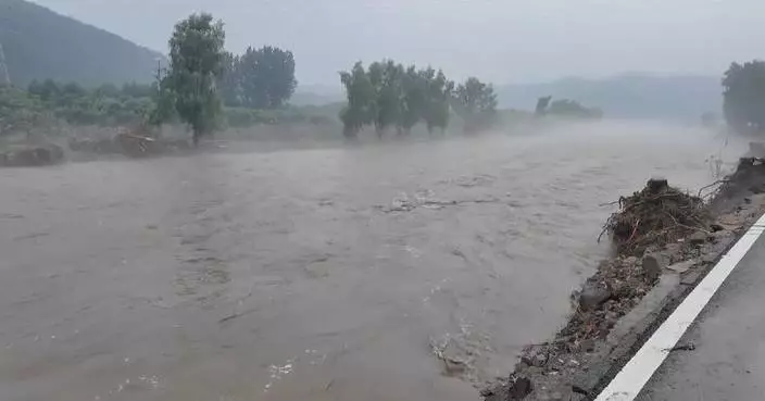 Miyun Reservoir continues releasing water