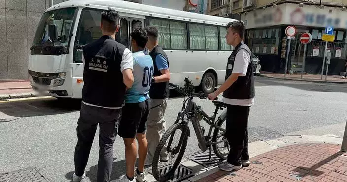 Immigration Department Arrests 15 in Anti-Illegal Worker Operations Targeting Food Delivery Couriers