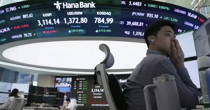 World shares are mostly higher as Trump&#8217;s new tariffs approach