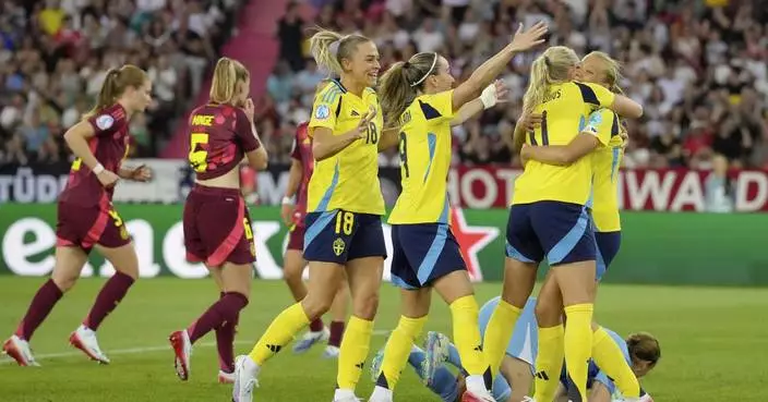 Sweden crushes Germany at the Euros for the first time and tops group