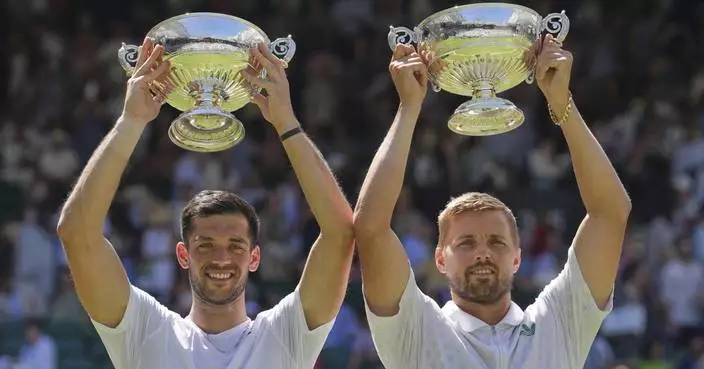 Cash and Glasspool become first all-British pair since 1936 to win Wimbledon men's doubles title