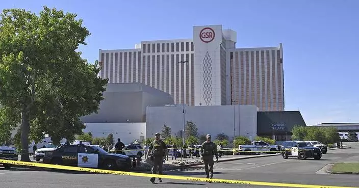 Shooter opens fire outside Reno casino, killing 3 and injuring several others