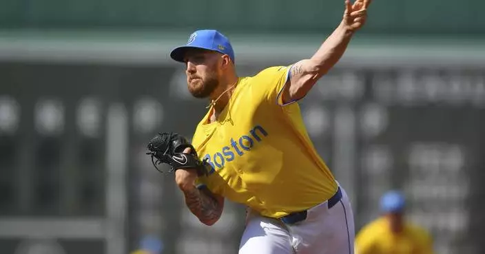Crochet gets 1st career shutout and complete game as Red Sox beat Rays for 9th straight win