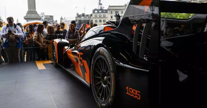 DP WORLD SMART LOGISTICS NETWORK DELIVERS McLAREN RACING CAR TO FANS IN TRAFALGAR SQUARE
