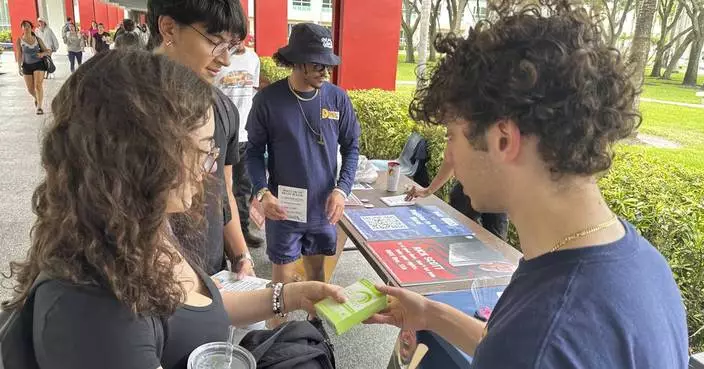 Young adults are less likely to follow politics or say voting is important: AP-NORC poll