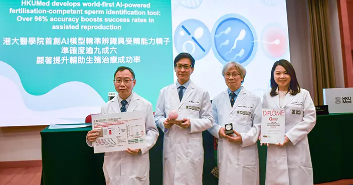 HKUMed hails ‘world-first’ AI tool that picks best sperm with 96% accuracy, offering new hope for couples struggling with infertility