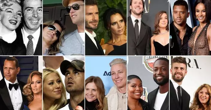 Tay and Trav just the latest athlete-celebrity couple to hear wedding bells. Here are some others