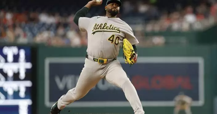 A&#8217;s place right-hander Luis Severino on 15-day injured list with oblique strain