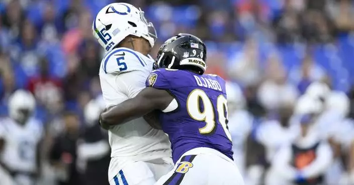 Colts QB Anthony Richardson is day-to-day after injuring finger, AP source says