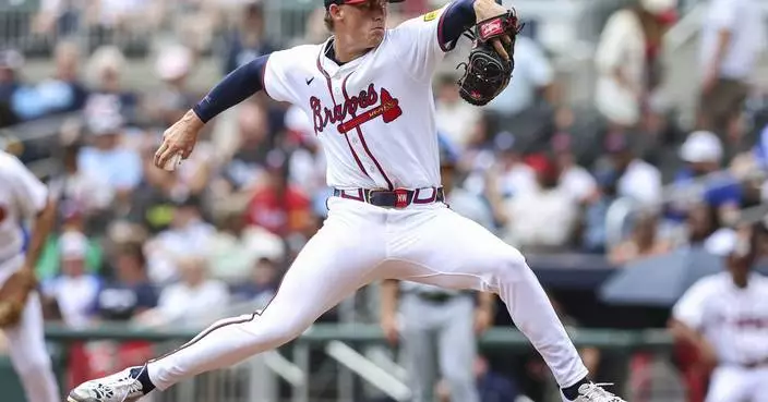 Harris and Waldrep lead Braves past Marlins 7-1 as female umpire makes history