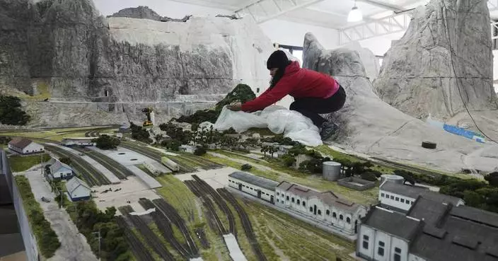 In a miniature world, climate change and environmental issues loom large