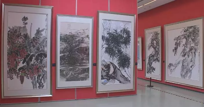 Thematic art exhibition on &#8220;Eight Great Prose Masters&#8221; opens in Beijing