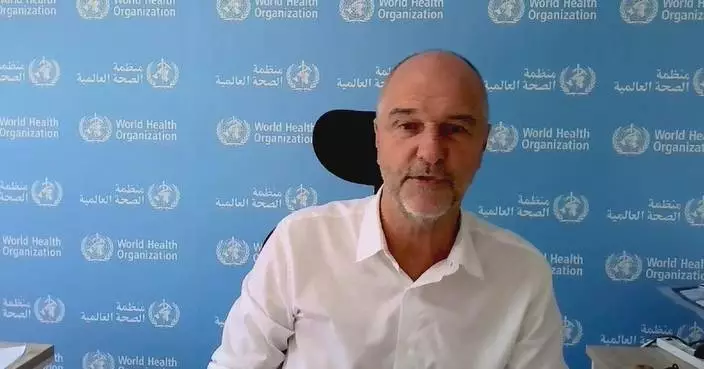 WHO warns of "catastrophic" health situation across Gaza Strip