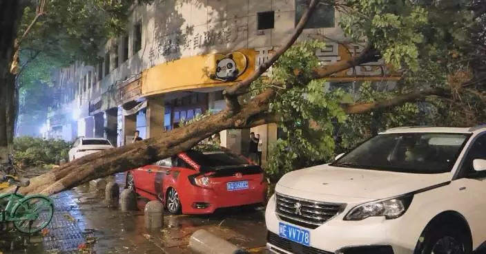 Typhoon Podul makes 2nd landfall in east China&#8217;s Fujian