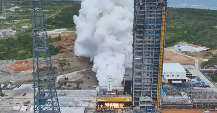 Success in 1st static fire test paves way for Long March-10 carrier rocket&#8217;s future missions