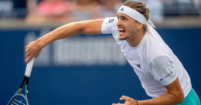 Top-seeded Zverev beats defending champ Popyrin to reach semifinals in Toronto