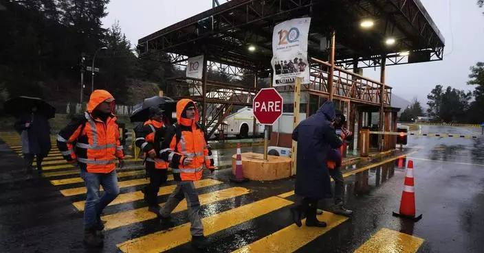 Collapse at Chile’s major copper mine kills 1 worker and leaves 5 missing