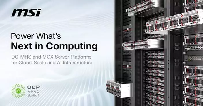 MSI Showcases DC-MHS and MGX Server Platforms for Cloud-Scale and AI Infrastructure at OCP APAC 2025