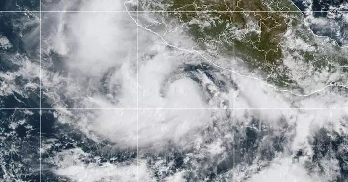 Hurricane Gabrielle spins toward the Azores in the Atlantic as Hurricane Narda moves off Mexico