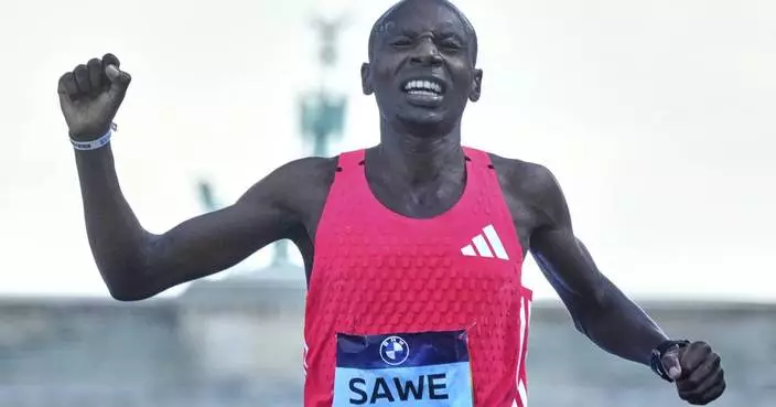 Sabastian Sawe wins Berlin Marathon but his record attempt is foiled by unseasonable heat
