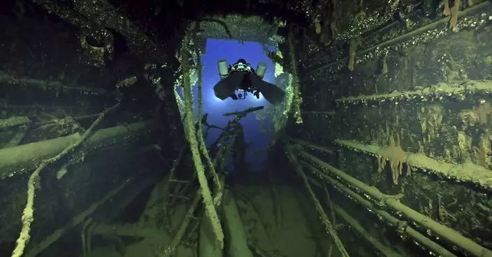 Divers recover artifacts from the Titanic’s sister ship Britannic for the first time