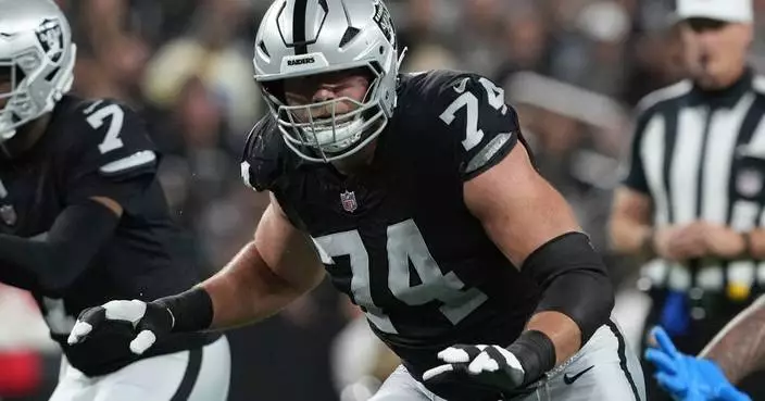Raiders left tackle Kolton Miller placed on IR with ankle injury