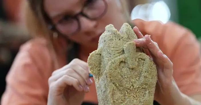 Scrapple sculpture contest winner prevailed in Eagles country by putting the pig into pigskin