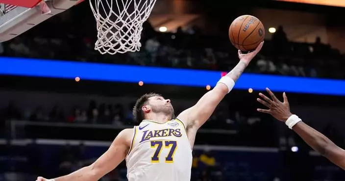 Doncic, Ayton and Reaves lead the Lakers past the Pelicans 118-104 to improve to 2-0 in NBA Cup play