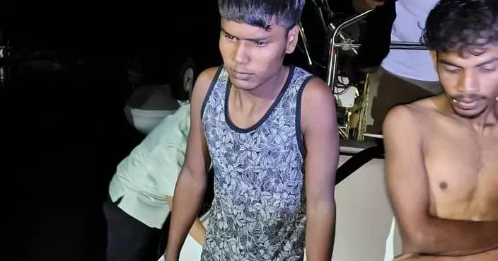 A boat from Myanmar with hundreds of migrants capsizes off Malaysia, 1 body found and 10 rescued