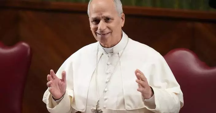 Pope Leo XIV calls for urgent climate action and says God’s creation is 'crying out'