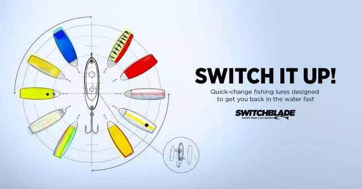 New Patented Switchblade Fishing Lure Launches in Retail Stores Today