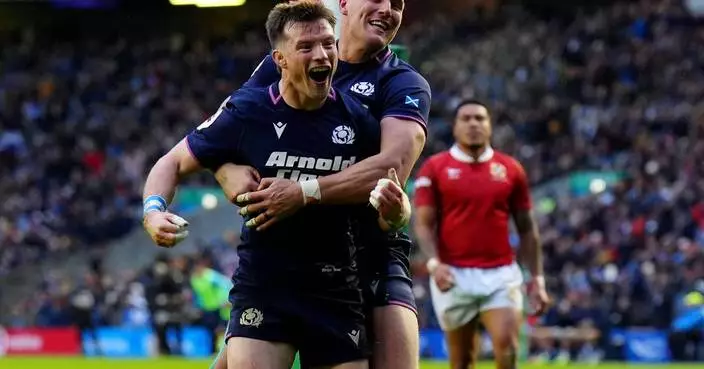 Scotland eases to 56-0 win as Tonga pays for ill-discipline in one-sided rugby international